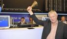 Gerrti Tonkens läutet im Juli 2010 seinen Börsengang auf dem Frankfurter Parkett ein. Foto: Tonkens Agrar AG