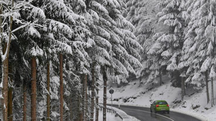 An den kommenden Tagen droht Schnee und Glatteis.