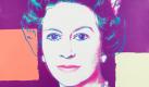 Etwa 20.000 bis 30.000 Britische Pfund soll dieses von Andy Warhol stammende Porträt von Queen Elizabeth II einbringen, wenn es zusammen mit anderen Kunstwerken, auf denen Prominente abgebildet sind, bei der Auktion Bonhams Vision 21 versteigert wird. Unter den Hammer kommen auch Bildnisse von Marilyn Monroe und Kate Moss.  Foto: dpa