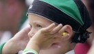 Borussia Mchengladbach, Fan, Stadion, Junge, Ohrstpsel, Lrm Foto: ddp