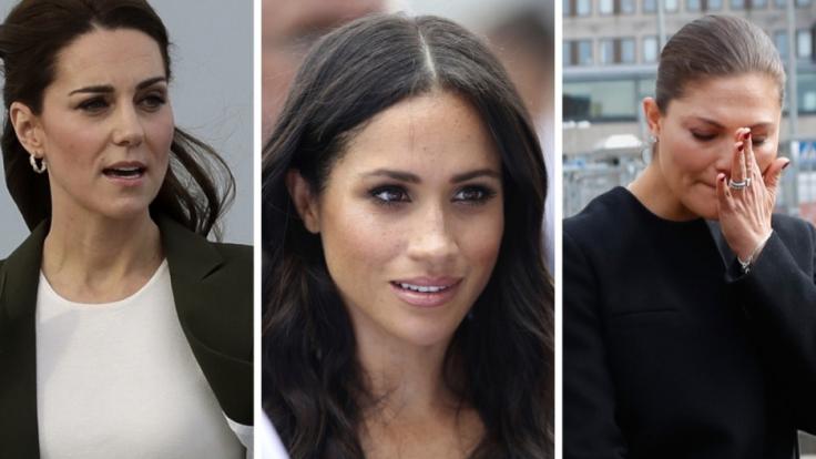 Schwere Woche für Herzogin Kate, Herzogin Meghan und Prinzessin Victoria.