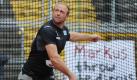 Diskus-Weltmeister Robert Harting geht bei der Weltmeisterschaft in Daegu ein hohes Risiko ein.  Foto: dpa