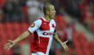 Der 1. FC Kaiserslautern hat mit Adam Hloušek (Bild) einen weiteren Tschechen in die Pfalz geholt. Der Mittelfeldspieler wird bis Saisonende von Slavia Prag ausgeliehen - genauso wie Lucas dos Santos Rocha da Silva von Bayer Leverkusen. Foto: dpa