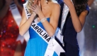And the winner is Miss North Carolina. Die 22-jhrige Kristen Dalton gewinnt nicht nur den Titel Miss USA 2009, sondern auch noch ein Apartment in New York fr ein Jahr und ein zweijhriges Stipendium an der New York Film Academy.  Foto: ap