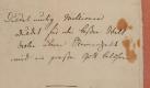 Dieses bisher unbekannte Autograph Friedrich Schillers (1759-1805) der letzten fünf Strophen der Ode an die Freude von 1785 wird am 21. Oktober 2011 in Basel versteigert. Die Klassik Stiftung Weimar will die seltene Handschrift nach eigenen Angaben erwerben und hat inzwischen einen Spendenaufruf gestartet.  Foto: dapd/Repro Klassik Stiftung Weimar