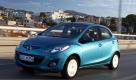 Mazda setzt den Leichtbau konsequent bei allen Fahrzeugen um: im Bild ein Mazda 2. Foto: pi