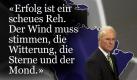 Von wegen Dampfplauderer. Wenn er will, kann Beckenbauer auch ganz poetisch. Foto: news.de (Montage)