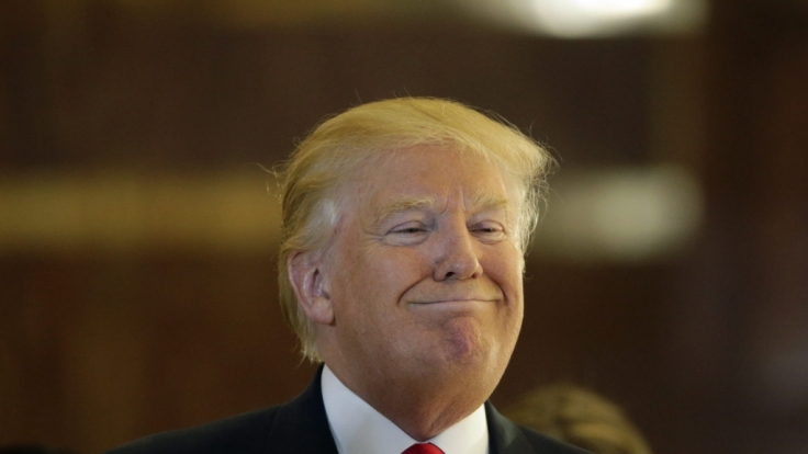 Griff auf einer Wohltätigkeitsveranstaltung Journalisten verbal an: Präsidentschaftskandidat Donald Trump.