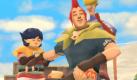 ... hat es Link allerdings mit einem anderen Problem zu tun: Das heißt Baldo, ist total eifersüchtig auf die Bindung zwischen Link und Zelda und versucht alles, um den Nebenbuhler auszustechen. So kann Link beinahe nicht an der Vogelreiter-Zeremonie teilnehmen, die jedoch für den jungen Helden ein wichtiger Schritt ist. Foto: Nintendo