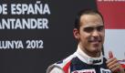 Williams-Pilot Pastor Maldonado hat überraschend den großen Preis von Spanien gewonnen. Foto: Valdrin Xhemaj Foto: dpa