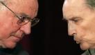 Francois Mitterand war der erste französische Präsident, dem die Ehre zuteil wurde, im Deutschen Bundestag zu sprechen. Er kam am 20. Januar 1983 auf einen Besuch zu Helmut Kohl nach Deutschland, wo er viele Sozialdemokraten mit seiner «Raketenrede» zur Nachrüstung irritierte. Foto: dpa