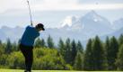 Mikael Lundberg (Schweden) beim Abschlag in der erstenRunde des Omega European Masters Golfturniers in Crans Montana, Schweiz.


 Foto: ap