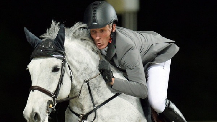 Ludger Beerbaum bei der Longines Global Champions Tour in Doha.