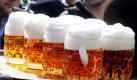 Das traditionelle Schweizerhaus mitten in Wien hat heute seine Sommersaison eröffnet. Der Renner in dem Bier- und Stelzenlokal im Wiener Prater ist natürlich ein frisches Bier. Foto: dapd