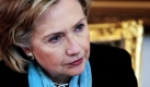 US-Außenministerin Hillary Clinton diskutiert mit dem ägyptischen Präsidenten Hosni Mubarak über eine Wiederbelebung des Friedensprozesses im Nahen Osten, im Präsidentenpalast in Kairo. Foto: ap