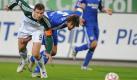 Doch Leverkusen kämpfte sich nach 0:2-Rückstand wieder in die Partie (wie hier Manuel Friedrich, rechts, gegen Edin Dzeko) und erzielte drei Tore in elf Minuten: Auswärtssieg. Foto: dpa