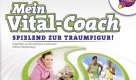Nintendos Fitnesserfolg hat auch andere Publisher angesteckt. So etwa Ubisoft. Mein Vital Coach will der Moppelfigur an den Kragen. In Ansätzen ähnelt das Programm für den Handheld Nintendo DS dem Laufrhythmus DS. Allerdings bietet die Entwicklung auch Informationen zu Ernährung und Sport sowie Wissensspiele. Foto: Ubisoft