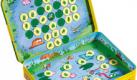 Froschsolitär zum Mitnehmen - auch für Einzelkinder mit nicht so spielwütigen Eltern geeignet. Foto: Haba
