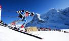 Der norwegische Skifahrer Lund Svindal beim Start während des ersten FIS Ski World Cup Trainings im schweizerischen Wengen. Im Hintergrund ist die Eiger Nordwand zu sehen. Foto: dpa
