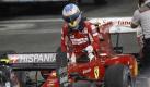 ... Fernando Alonso, der sichtlich geknickt war über seinen siebten Platz. Eine falsche Teamorder kostete den Ferrari-Pilot den WM-Titel. Foto: dapd