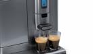 Auch die Cafe Invento von Inventum nutzt Pad-Technik, setzt beim Design aber auf Edelstahl. Der geraden Linie...
 Foto: Inventum