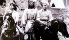 ... und davor trat Pierre Brice in Bad Segeberg auf, der auch in den berühmten Verfilmungen den Winnetou mimte. Foto: ddp