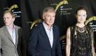 Daniel Craig (l) und seine Kollegen Harrison Ford sowie Olivia Wild haben Glanz nach Locarno gebracht. Foto: dpa