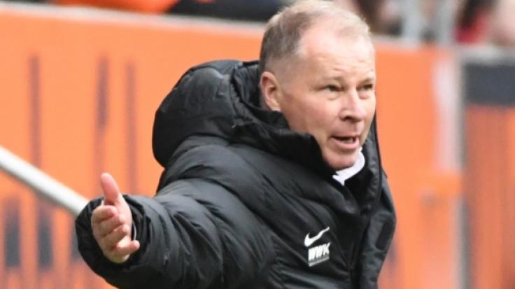 Stefan Reuter war nach dem Pokal-Aus sichtlich bedient.