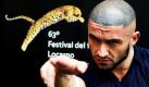 Der französische Schauspieler Francois Sagat vor der Vorführung des Films La.Zombie beim dreiundsechzigsten internationalen Filmfestival im schweizerischen Locarno. In dem Film von Regusseur Bruce LaBruce geht es hart zur Sache: Ein obdachloser Schizophrener (Sagat) glaubt, er wäre ein außerirdischer Zombie auf Erden und zieht durch die Straßen von Los Angeles. Foto: ap