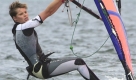 Preisträgerin 1995: Amelie Lux. Die 32-Jährige galt als erfolgreichste deutsche Windsurferin, ehe sie ihre Karriere 2006 unterbrach. Lux zählte mit 51 Kilogramm bei einer Größe von 1,63 Meter zu den Leichtgewichten unter den Surfern, wurde 1994 und 1995 Jugend-Weltmeisterin und war 2001 und 2003 Weltranglistenzweite. Ihr größter Erfolg war die Silbermedaille bei Olympia 2000 in Sydney. Lux arbeitet gerade an einem Comeback. Foto: dpa