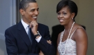 Auch Obamas Frau Michelle hat zur Popularität ihres Mannes maßgeblich beigetragen. Seit den Kennedys hat kein Paar an der Spitze der US-Nation eine solche Aufmerksamkeit auf sich gezogen, wie die Obamas. Foto: ap