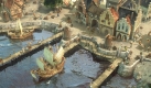 An der Begegnung zwischen Abend- und Morgenland haben die Entwickler von Anno 1404 wahrlich fleißig gefeilt. Besonders deutlich wird das an den Hafenanlagen, bei deren Ausbau sich die Spieler dank verschiedener Gebäude ordentlich austoben können. Foto: Ubisoft