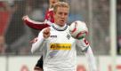 Auch Mike Hanke streift sich in diesem Jahr ein anderes Trikot über. Der Ex-Nationalstürmer wechselte ablösefrei von Hannover nach Gladbach. Foto: imago