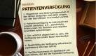 News.de liefert eine kleine Merkliste, was bei der Verfügung wichtig ist. Foto: news.de