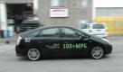 ... übersetzt heißt das: Mehr als 100 Meilen pro Gallone, also weniger als 2,5 Liter Benzinverbrauch pro 100 Kilometer. Normale Hybridautos wie der Toyota Prius III oder der Ford Fusion Hybrid schaffen nach dem amerikanischen Berechnungssystem gerade einmal fünf bis sechs Liter pro 100 Kilometer. Foto: pi