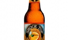Nicht nur der Name dieses Getränks, «Shock Top», ist außergewöhnlich, auch das Etikett mit der Orangenscheibe samt Irokesenschnitt und Sonnenbrille fällt aus dem Rahmen. Das Bier hingegen ist ein recht normales, aber ungefiltertes belgisches Weißbier und wird bei Anheuser in Missouri gebraut. 
 Foto: Anheuser-Busch