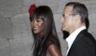 Model Naomi Campbell und ihr Lebensgefaehrte Wladimir Doronin kommen am Samstag (12.09.09) vor dem Schloss Belvedere in Potsdam bei der Hochzeitsfeier von Modedesignerin Barbara Becker und Modedesigner Arne Quinze an. Becker und Quinze heirateten bereits am Mittwoch (09.09.09) in Miami und luden am Samstag zu eine Feier in Potsdam. Foto: Dennis Gundlach/ ddp Foto: ddp