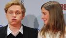 Puh, Matthias Schweighöfer und Alexandra Maria Lara im Kino Cinemaxx am Potsdamer Platz. Foto: Jens Kalaene Foto: dpa