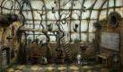 Machinarium ist der Beweis dafür, dass die Liebe zum Spiel nicht immer über Hightech bewiesen werden muss. Vollkommen per Hand gezeichnete Kulissen wie in diesem Spiel sind eine seltene Abwechslung. Foto: Daedalic Entertainment