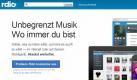Rdio ist in Deutschland gestartet. Die Online-Plattform bietet Zugriff auf mehr als 12 Millionen Musiktitel. (Foto: rdio.com) Foto: dpa