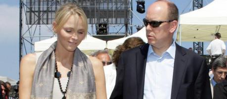 Charlene Wittstock und Prinz Albert  (Foto)