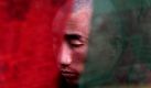 Ein buddhistischer Mönch betet in Bomdila, Indien, während eines öffentlichen Gebets des Dalai Lamas. Der geistliche Führer Dalai Lama lebt seit Jahren im indischen Exil.
 Foto: ap
