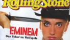Gefährdet und gefährlich:Eminem auf dem Rolling-Stone-Cover im Februar 2001. Foto: news.de