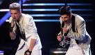 Das war eher Boys II Langweilig: Die Österreicher von Boys II Hot wurden gleich in der ersten Show gnadenlos vom Publikum per Telefonvoting rausgekantet. Foto: Vox/Ralf Jürgens