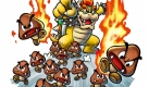 Kann es einfach nicht lassen, im Königreich von Prinzessin Peach zu randalieren: Fiesling-Echse Bowser.
 Foto: Nintendo