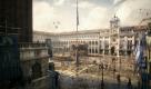 Mit Kulissen haben die Entwickler von Ubisoft Montreal nicht gegeizt. Ein Blick auf den Markusplatz (Piazza San Marco) gibt Ezios Abenteuer in der Lagunenstadt ebenfalls frei. Foto: Ubisoft