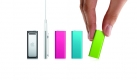 Auch den Shuffle gibt es in mehreren Farben, aber nur eloxiert und nicht strahlend lackiert.
 Foto: Apple