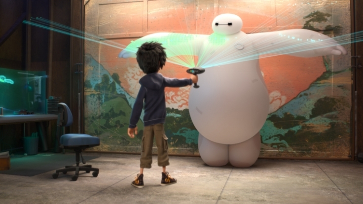 Die größte Schwierigkeiten für Grafiker war es, Baymax halbtransparent zu er- beziehungsweise beleuchten.