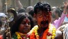 Blutiges Ritual in Indien (Foto)