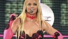Oops, ich bin in Russland: Britney Spears tourt momentan durch Osteuropa. Am Samstag gab sie ein Konzert in Russlands Hauptstadt Moskau. Weitere Stationen sind unter anderem St. Petersburg und Kiew. Foto: dapd